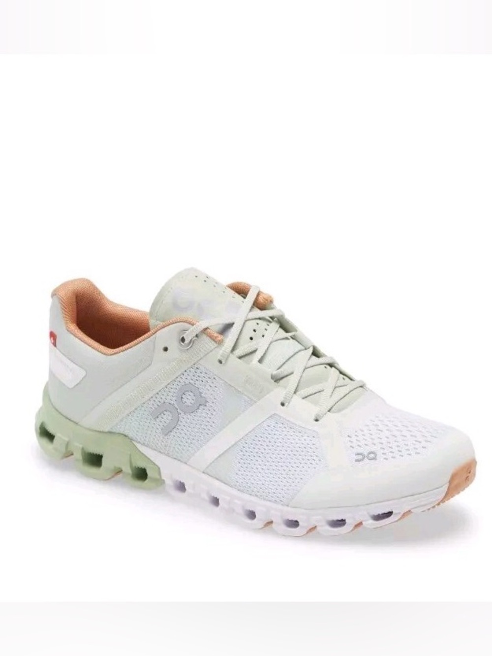 On Running Cloudflow Sneaker in Aloe/White, Size 8.5